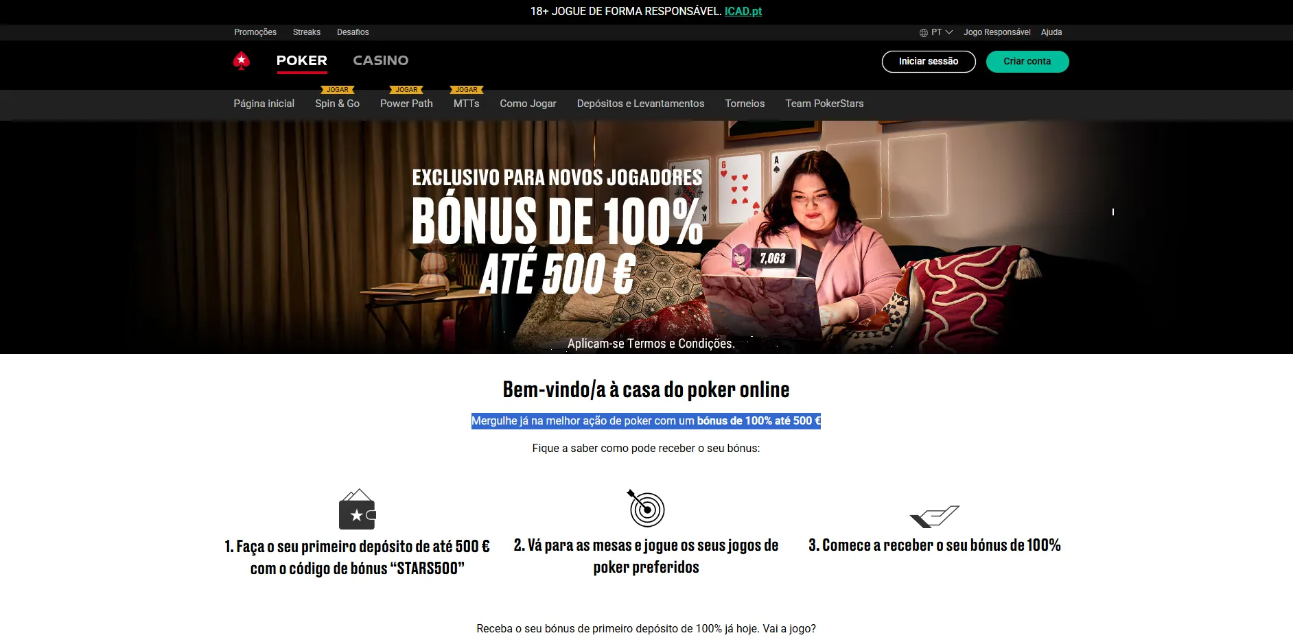 Jogos disponíveis nos casinos Portugal online